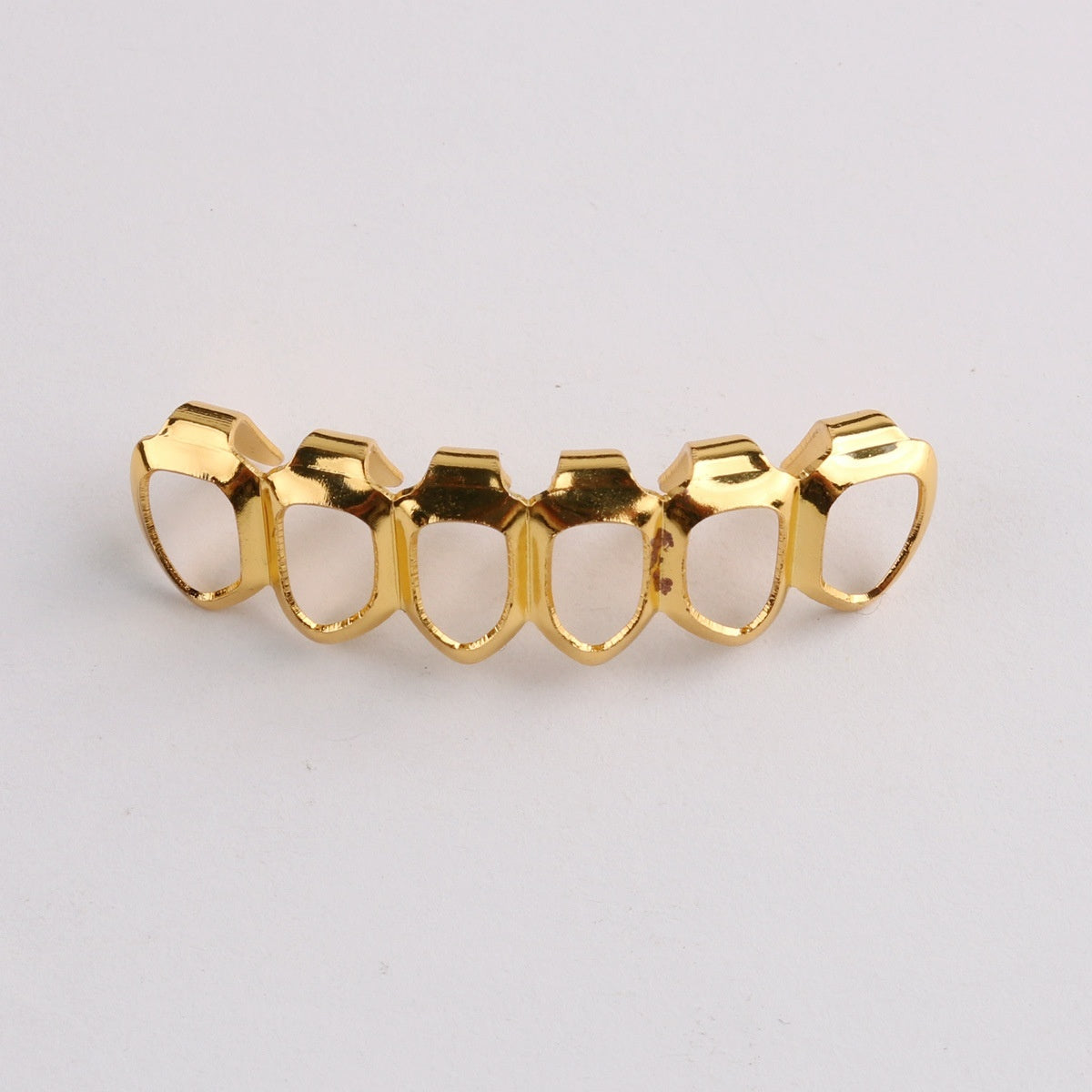 European And American Hiphop Decoration Tooth Socket Gold Plated