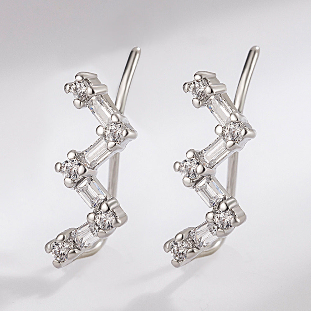 Fashion Diamond Simple Ear Jewelry