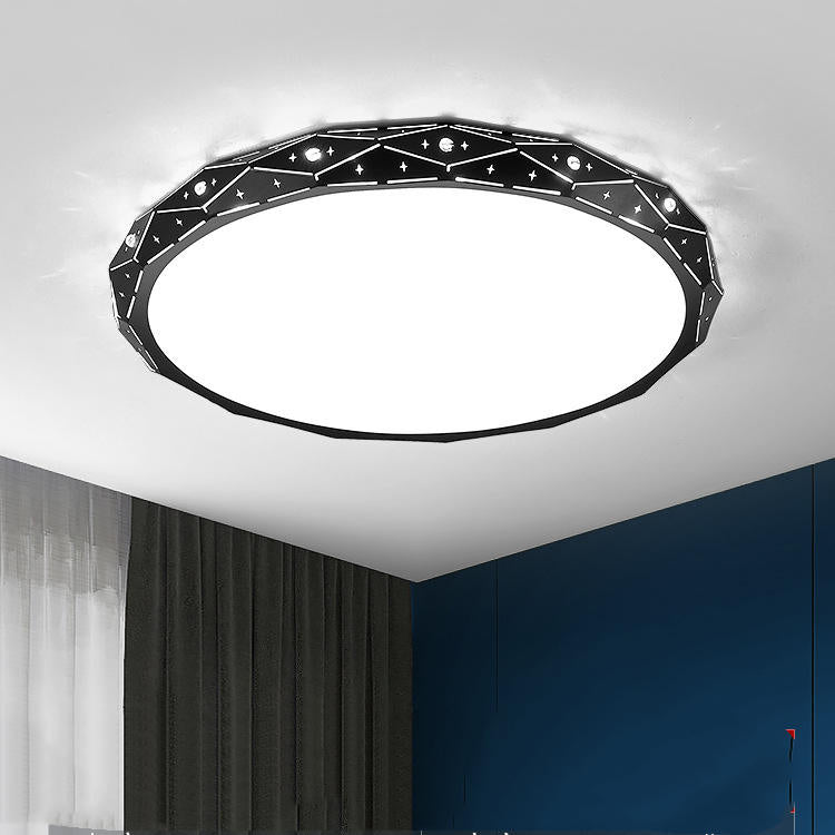 Light Luxury Room LED Round Ceiling Lamps