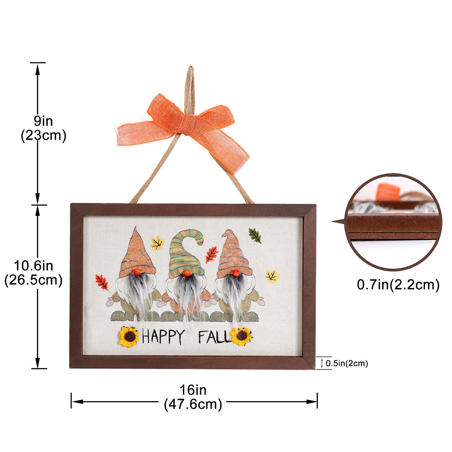 Thanksgiving Nordic Living Room Decorative Picture Frame