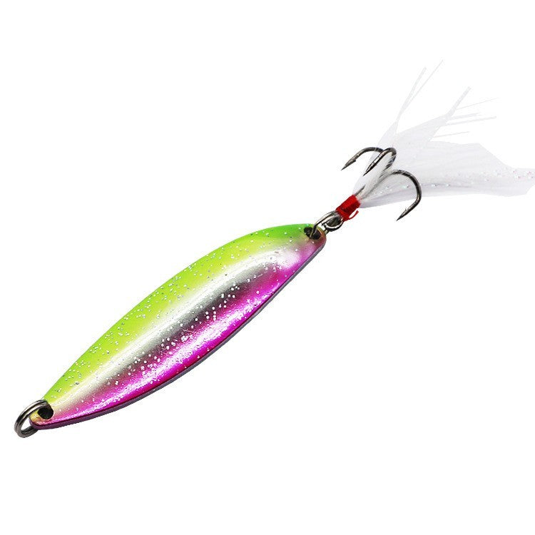 Dazzle Spoon Type Glitter 5g-17g Metal Hard Bait Fishing Tackle