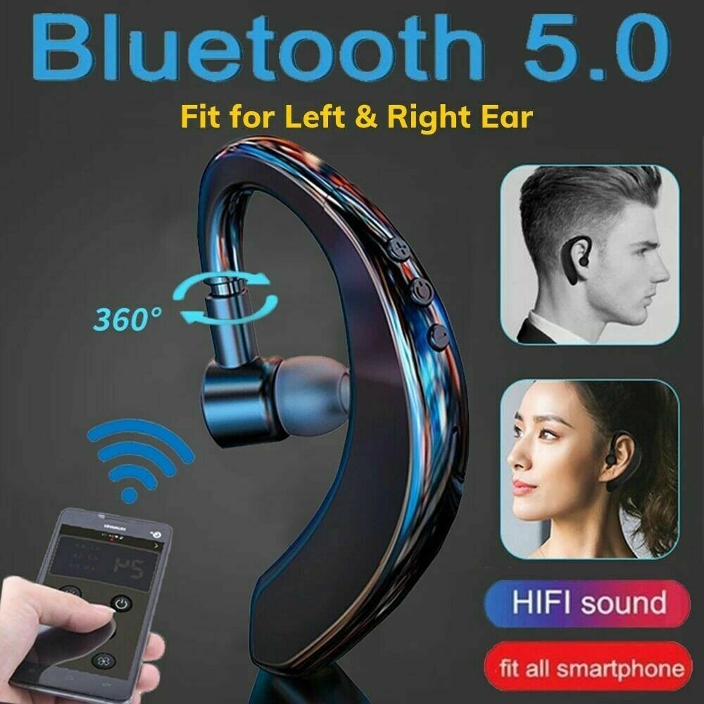 Auricular Bluetooth 5.0 que conduce la cancelación de ruido de los auriculares inalámbricos de los auriculares del camionero