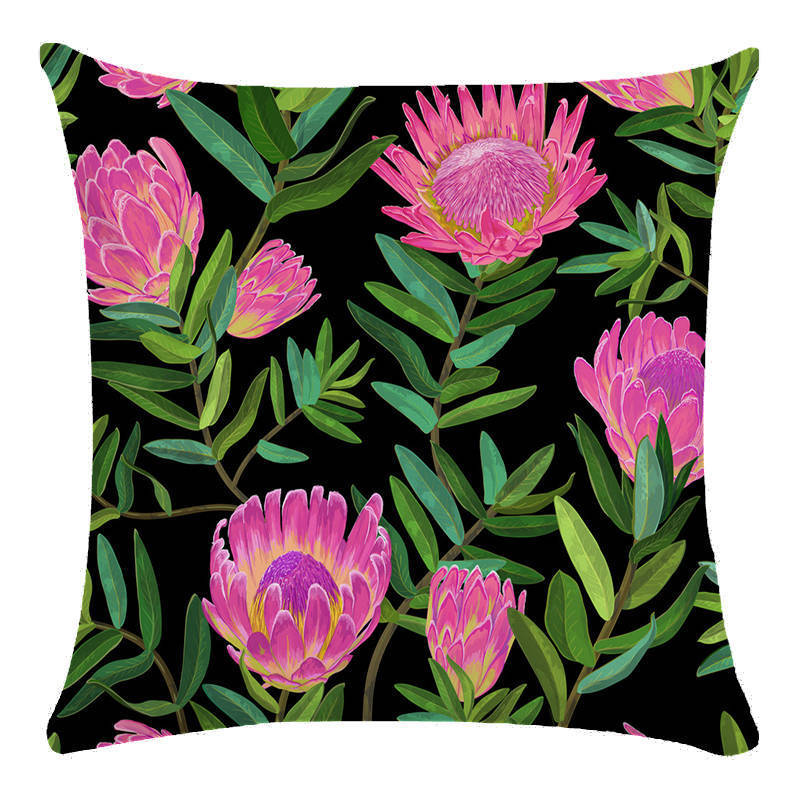 Tropical Guava Flower Super Soft Pillowcase Cushion Cover