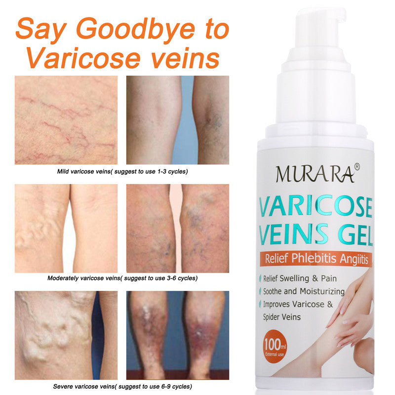 Vein Cream Gel Repair Relief Blue Vein Protrusion Earthworm Legs