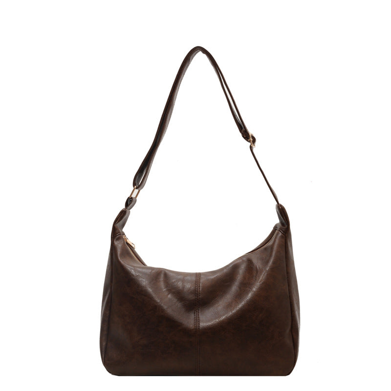 Bolso de hombro de ocio simple para mujer de gran capacidad y todo fósforo