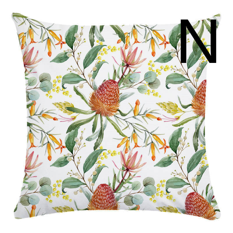 Guava Flower Super Soft Pillowcase Cushion Cover