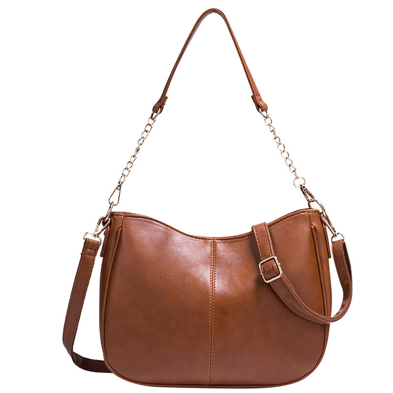 Bolso bandolera de hombro de moda simple para mujer