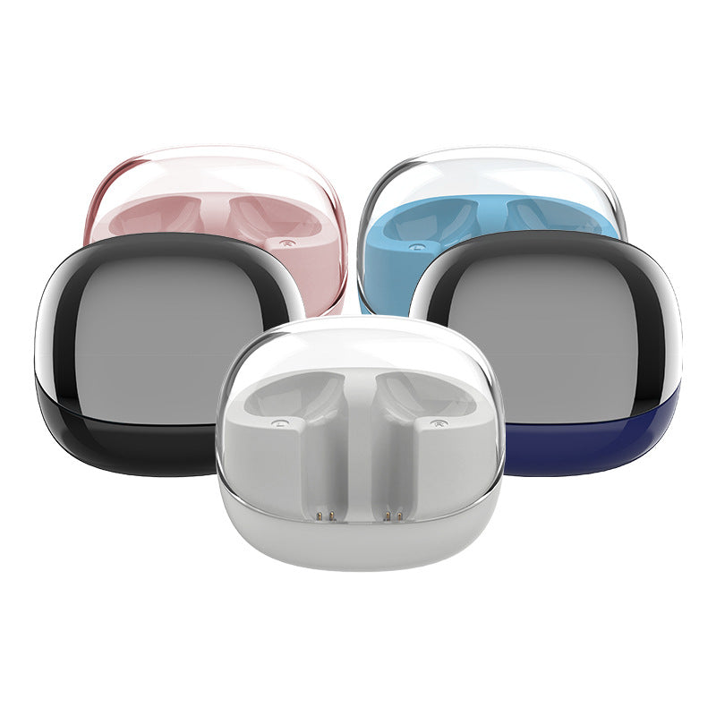 Mini contenedor transparente para auriculares inalámbricos Bluetooth