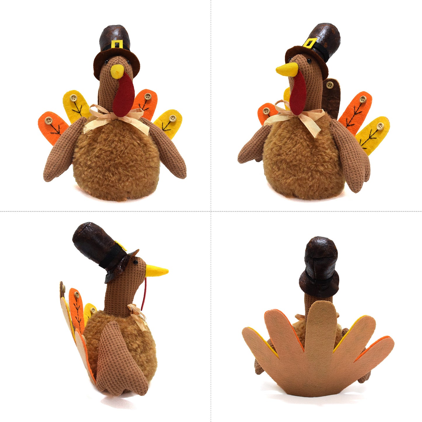 Thanksgiving Decorations Turkey Ornaments Handmade Turkey Muppet