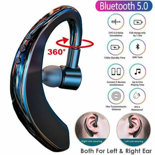 Auricular Bluetooth 5.0 que conduce la cancelación de ruido de los auriculares inalámbricos de los auriculares del camionero
