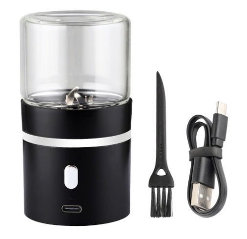 Light Electric Smoke Grinder Herbal  Stainless Steel