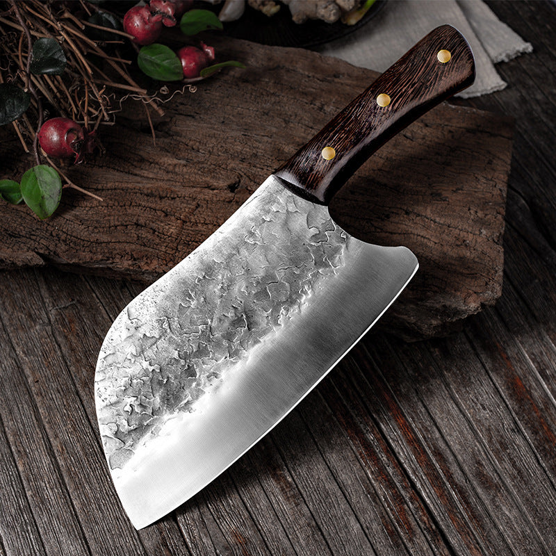 Traditional Hand-forged Kitchen Knives Are Used By Chefs And Businesses