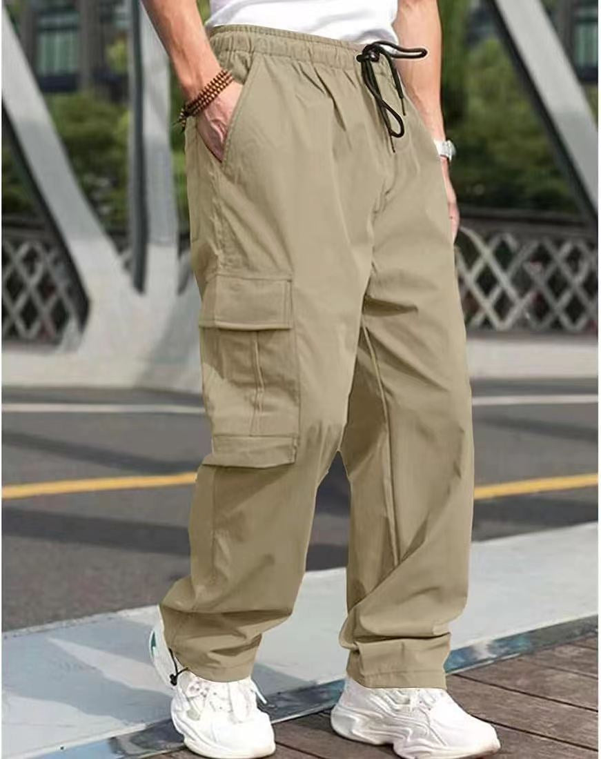 Fashion Loose Straight Casual Trousers