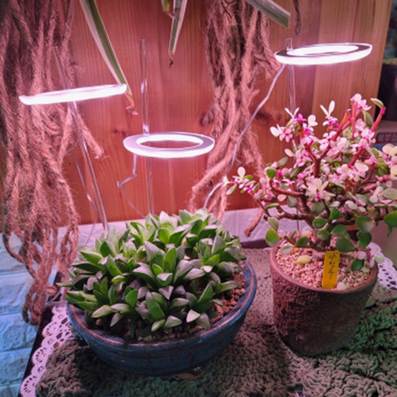 LED Grow Light Full Spectrum Angel Ring Phyto Grow Lamp USB Phytolamp For Plants 5V Lamp Indoor Flower Greenhouse Plant Seedling