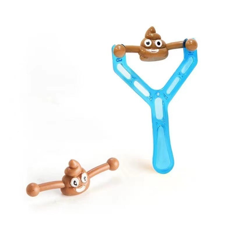 Creative Toy Poop Catapult Slingshot Prank Children Boy Girl Toy