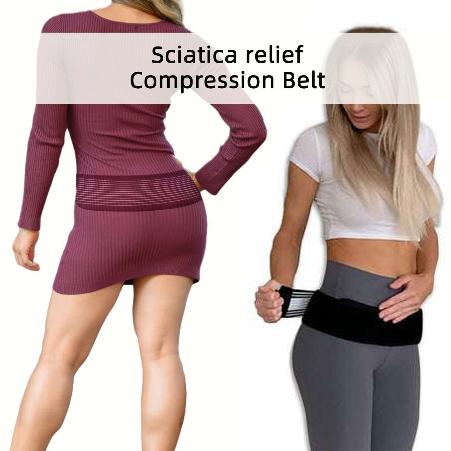 Elastic Breathable Waist Supporter Relieve Long-sitting Waist Muscles And Bones Pain