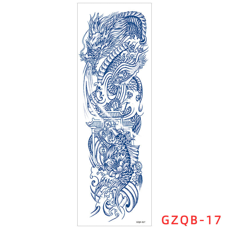 Herbal Tattoo Stickers Arm Big Picture Full Arm Stickers