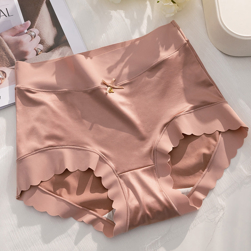 Satin Seamless Ice Silk Underwear