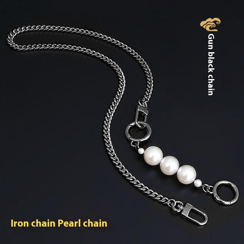 Pearl Extension Bag Chain Shoulder Strap Extension