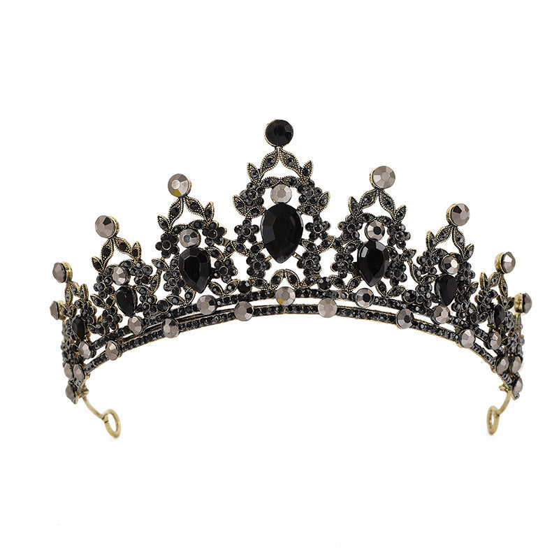 Water Diamond Alloy Princess Crown Headwear