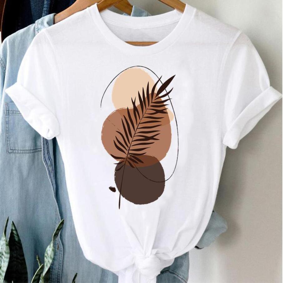 Women's Printed Cartoon Casual T-shirt