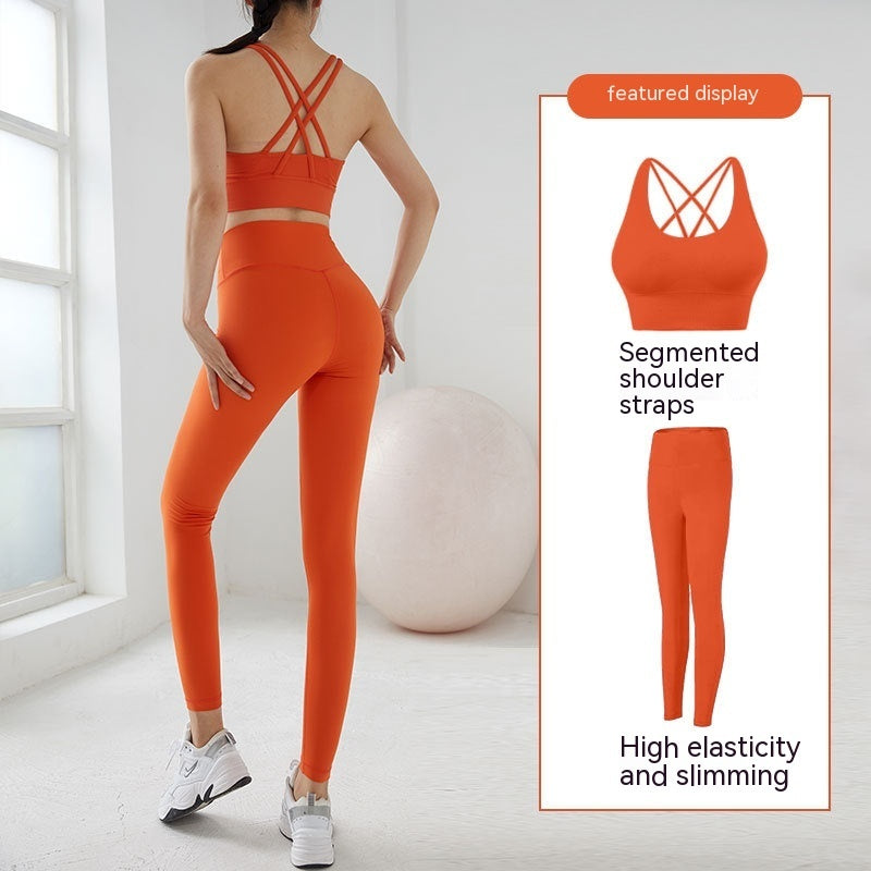 Women's Fashion Casual Exercise Yoga Suit