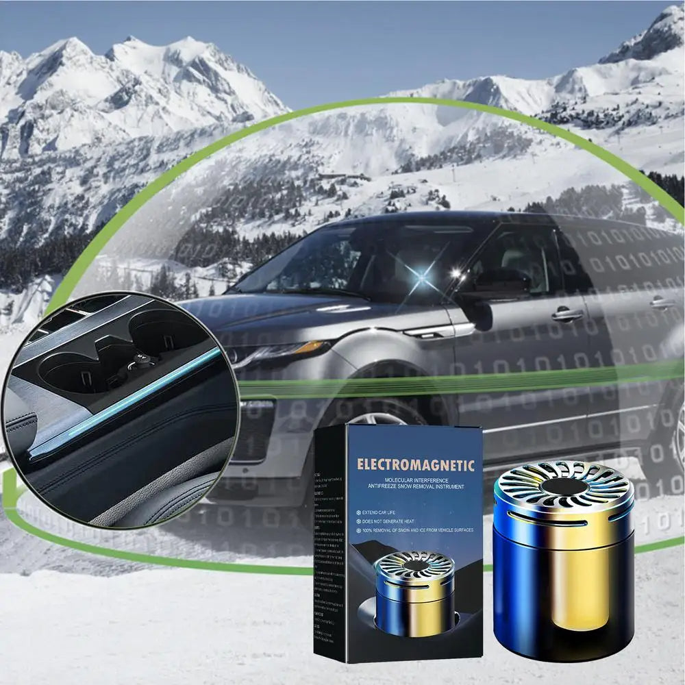 Instrumento de deshielo Molecular para microondas de coche, accesorios de Interior de coche, aromaterapia para vehículo, herramientas anticongelantes para eliminación de nieve