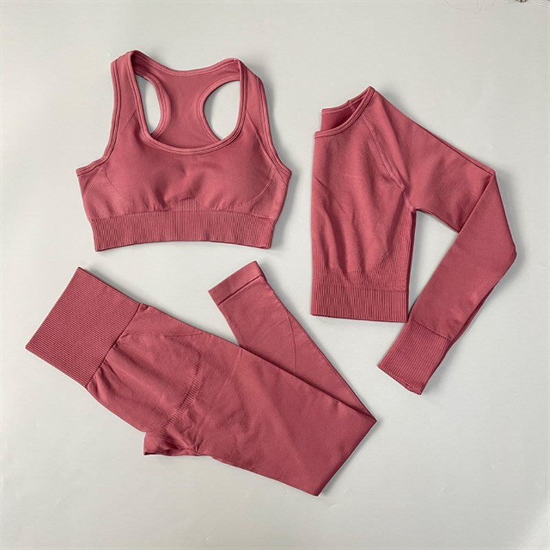 Women's Seamless Exercise Yoga Suit