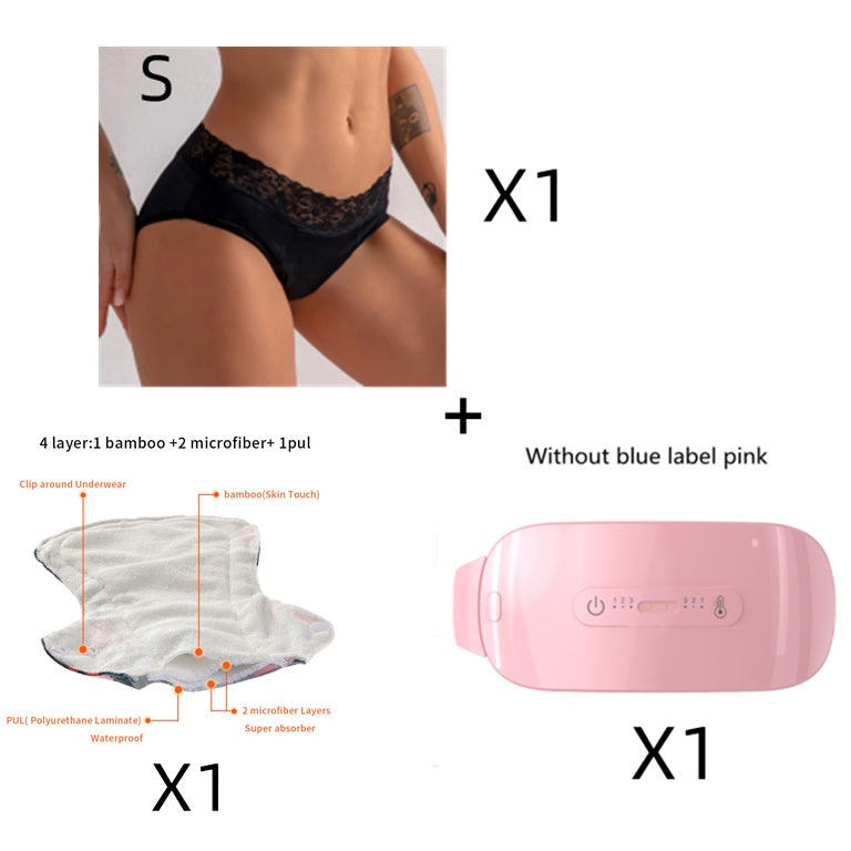 Warm  Belt Electric Heating Belt Waist Protection Relieve Menstrual Pain