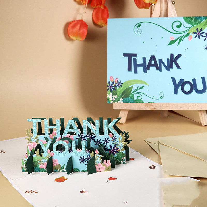 Thanksgiving 3d Pop-up Greeting Card