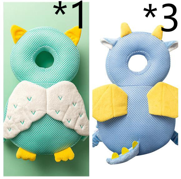 Baby Toddler Headrest Child Protection Baby Head Protection Cushion Cute Angel Wings