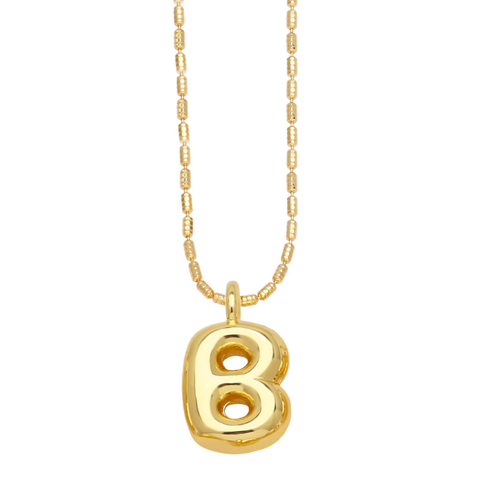 Fashion 26 English Letters Pendant Necklace