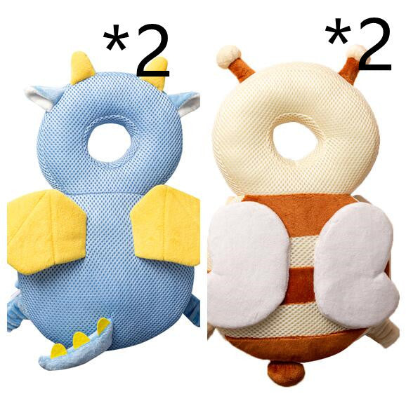 Baby Toddler Headrest Child Protection Baby Head Protection Cushion Cute Angel Wings