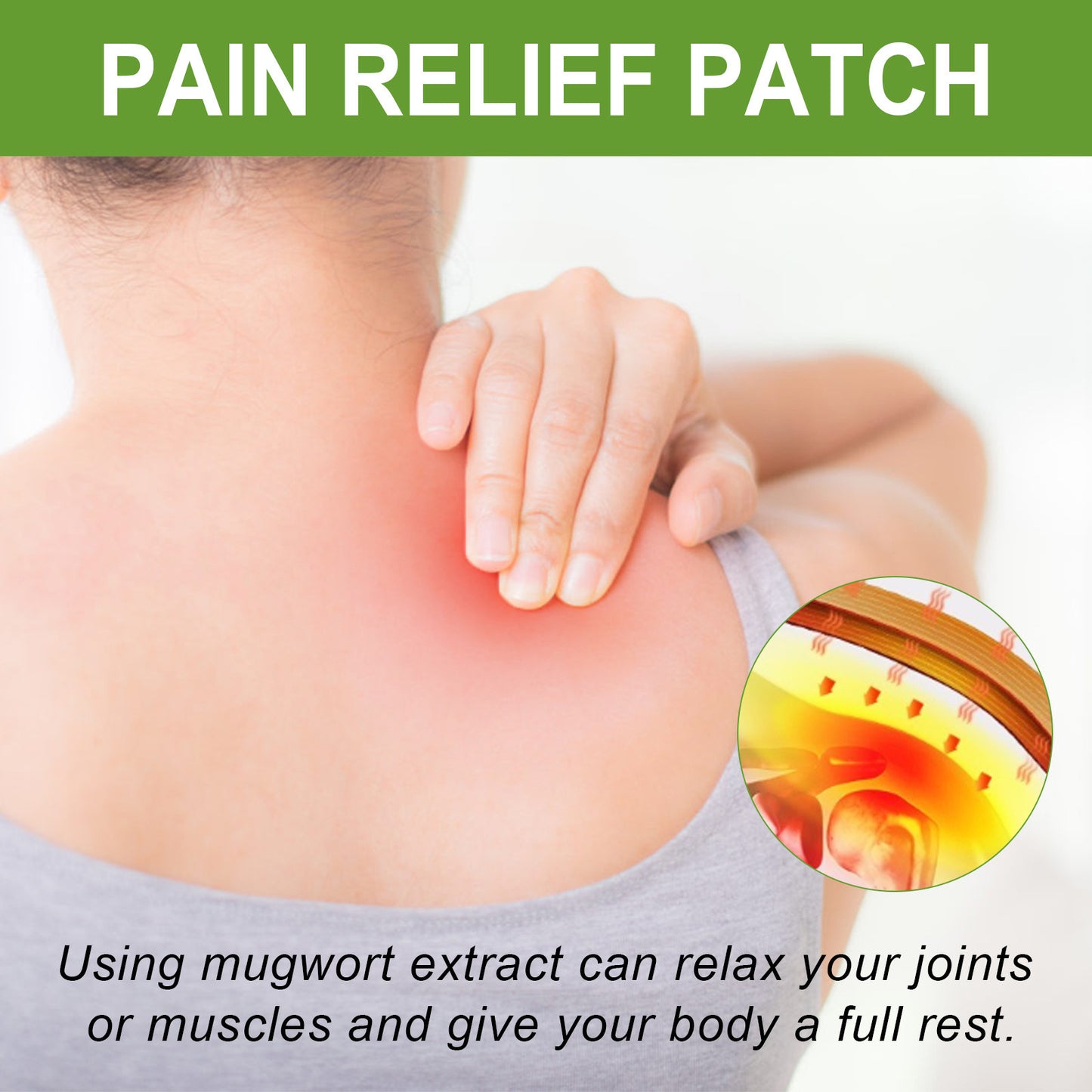 Argy Wormwood Pain Relief Patch Body Care