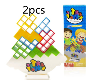 Juegos de mesa apilables de equilibrio para niños y adultos, juguetes de bloques de torre para fiestas familiares, juegos de viaje, rompecabezas para niños y niñas, juguete de bloques de construcción