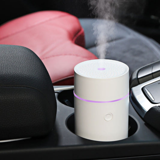 Dropshipping difusor de Aroma para coche humidificador de niebla de agua ultrasónico difusor de aceites de iluminación humidificador difusor de Aroma para coche