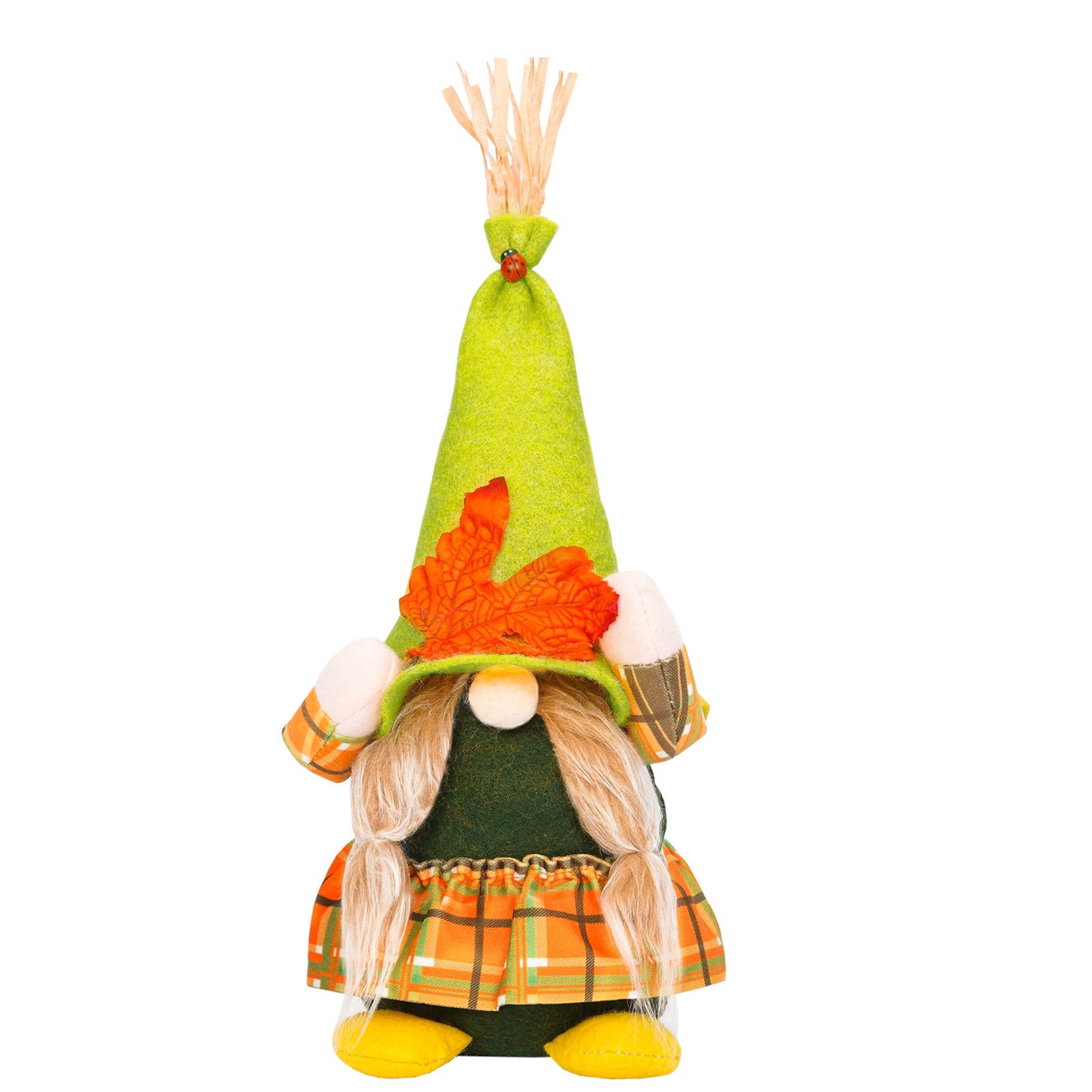 Thanksgiving Day Doll Harvest Festival Maple Leaf Faceless Doll