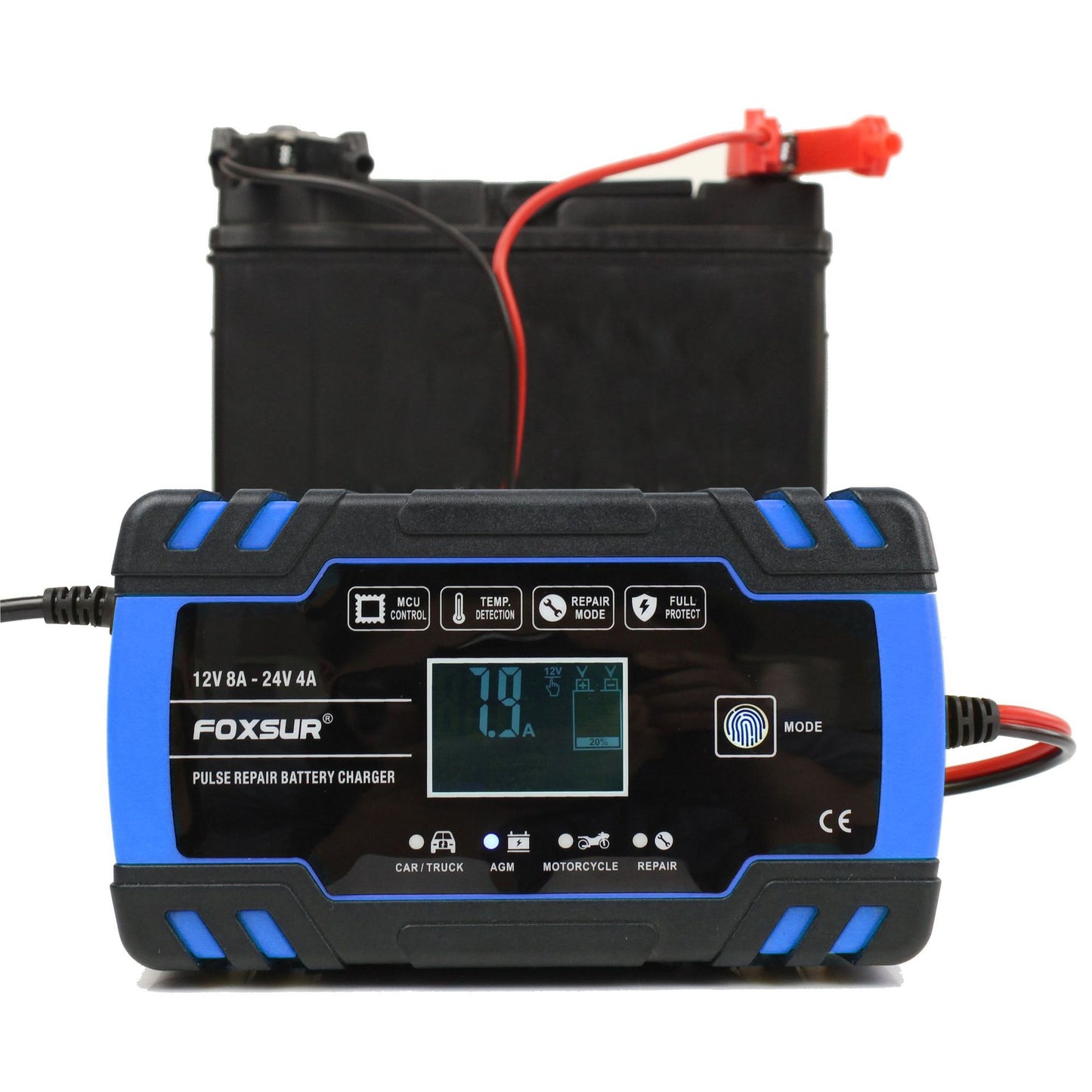 Universal Charger For Motorcycles, Cars, Trucks