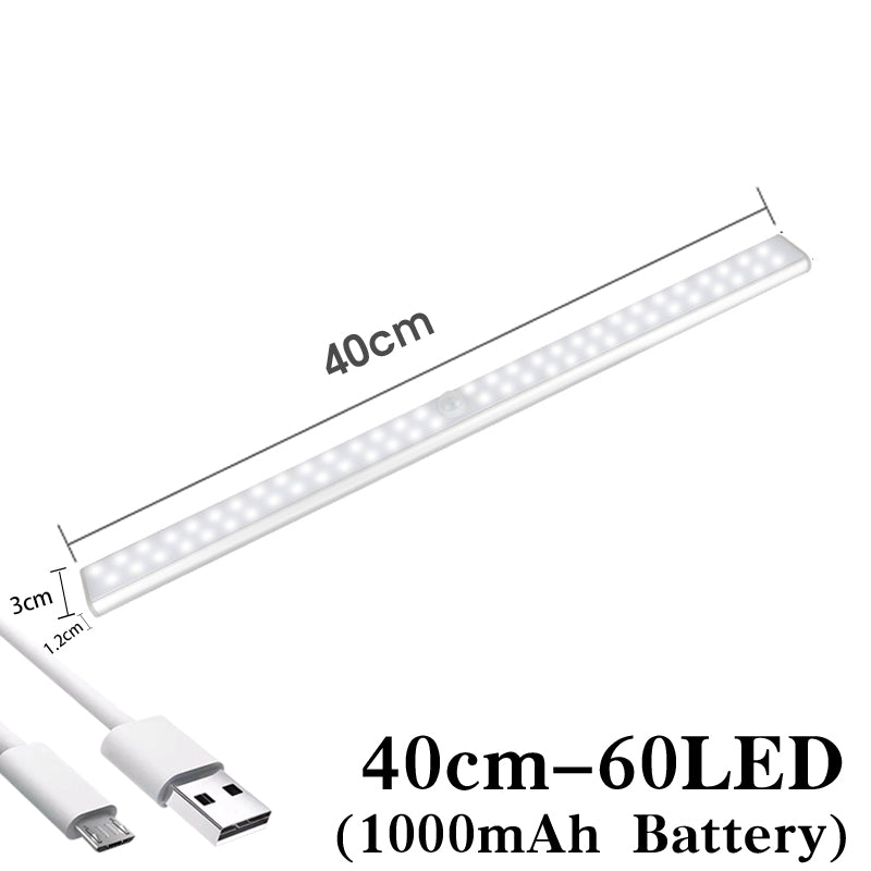 Barra de luces con sensores LED