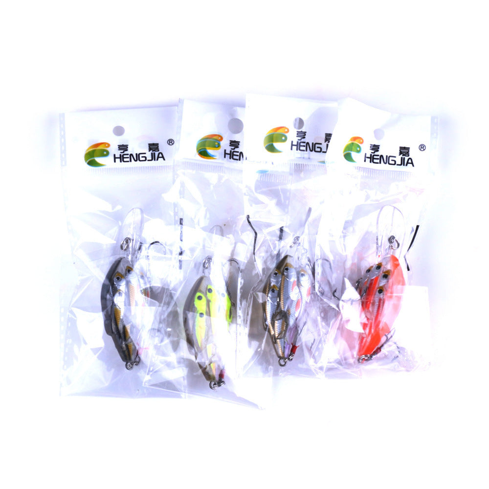 Fish Feather Hook Rock Lure Tossing Sea Fishing Floating Water Hard Bait