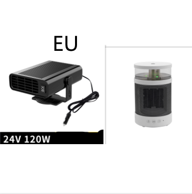 Calentador de descongelación Universal para coche, eliminador de niebla de ventana, accesorios de calefacción y refrigeración de 12V24V, ventilador