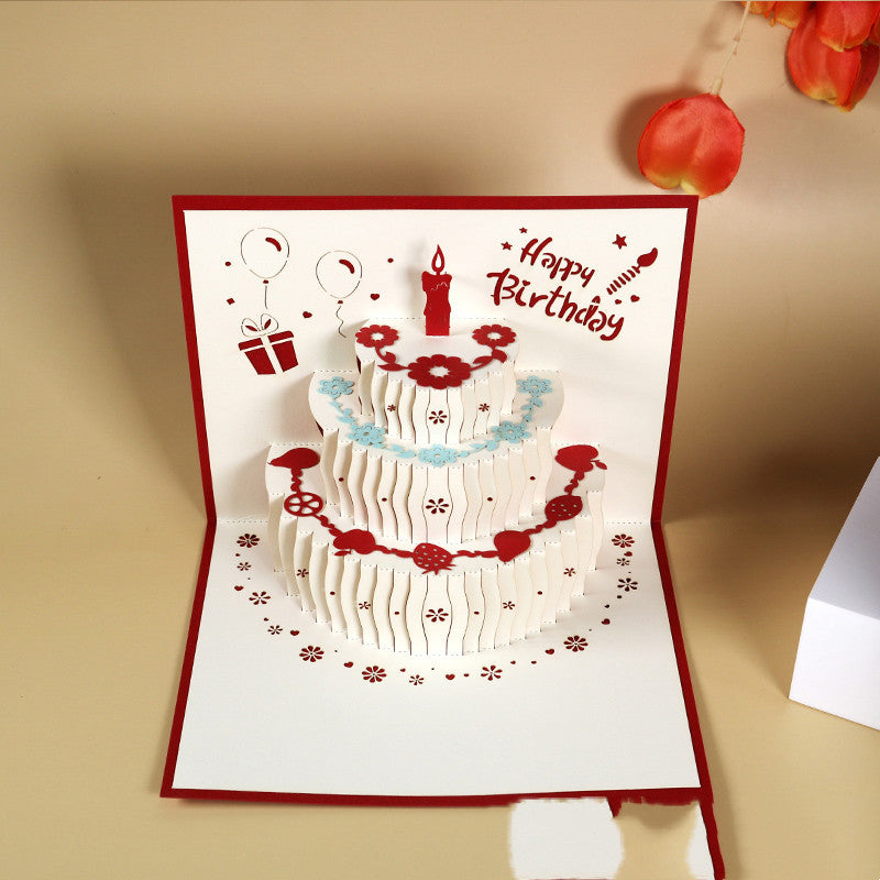 Thanksgiving 3d Pop-up Greeting Card