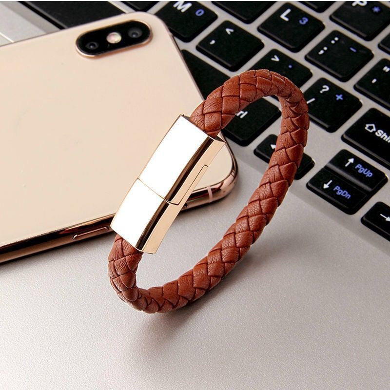 Nuevo cargador de pulsera Cable de carga USB Cable de carga de datos para IPhone14 13 Max Cable USB C para teléfono Micro Cable