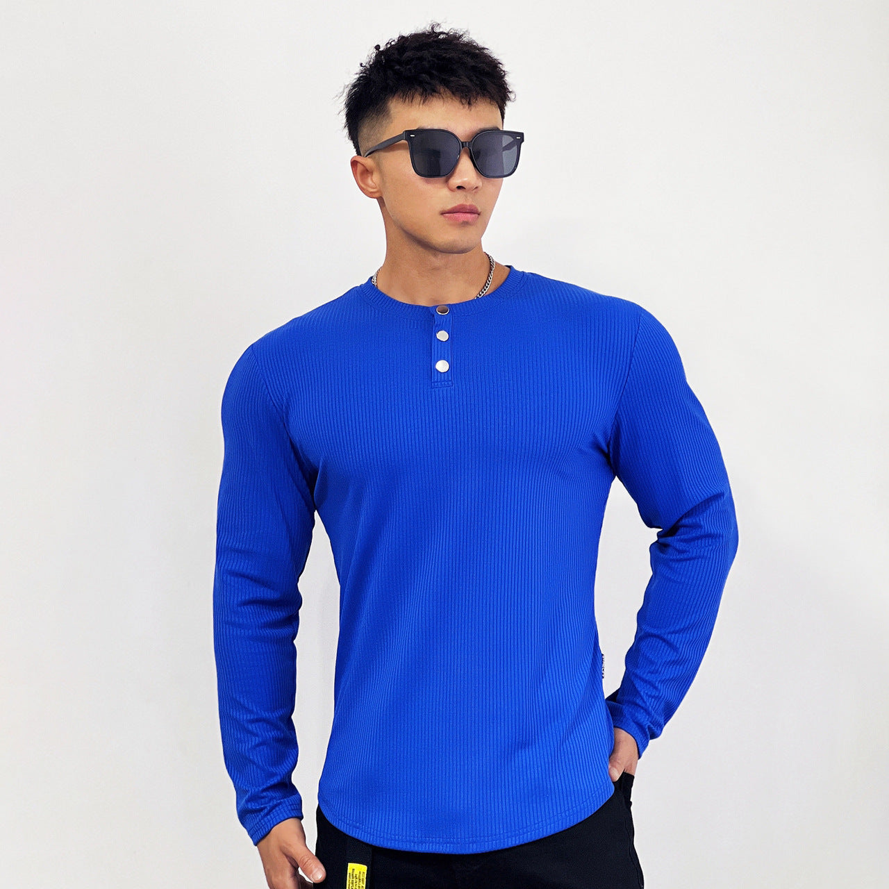 Men's Muscle Exercise Fitness T-shirt