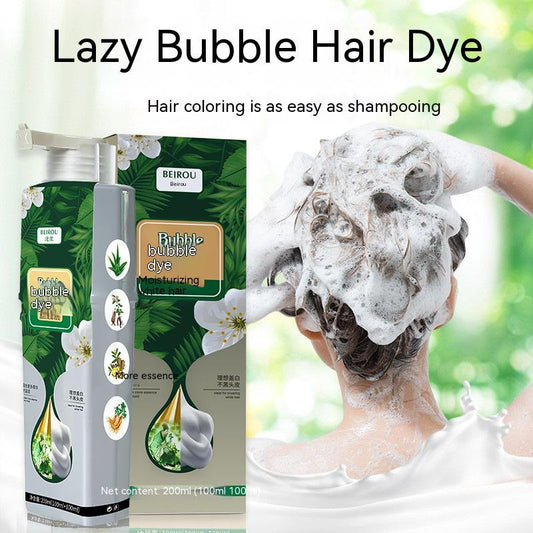 Bubble Hair Dye Herb Essence Does Not Hurt Scalp Does Not Hurt Hair