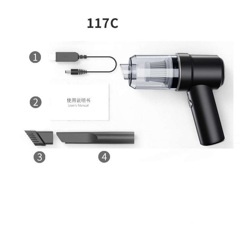 Vehicle Mounted Vacuum Cleaner Small Hand-held In Vehicle