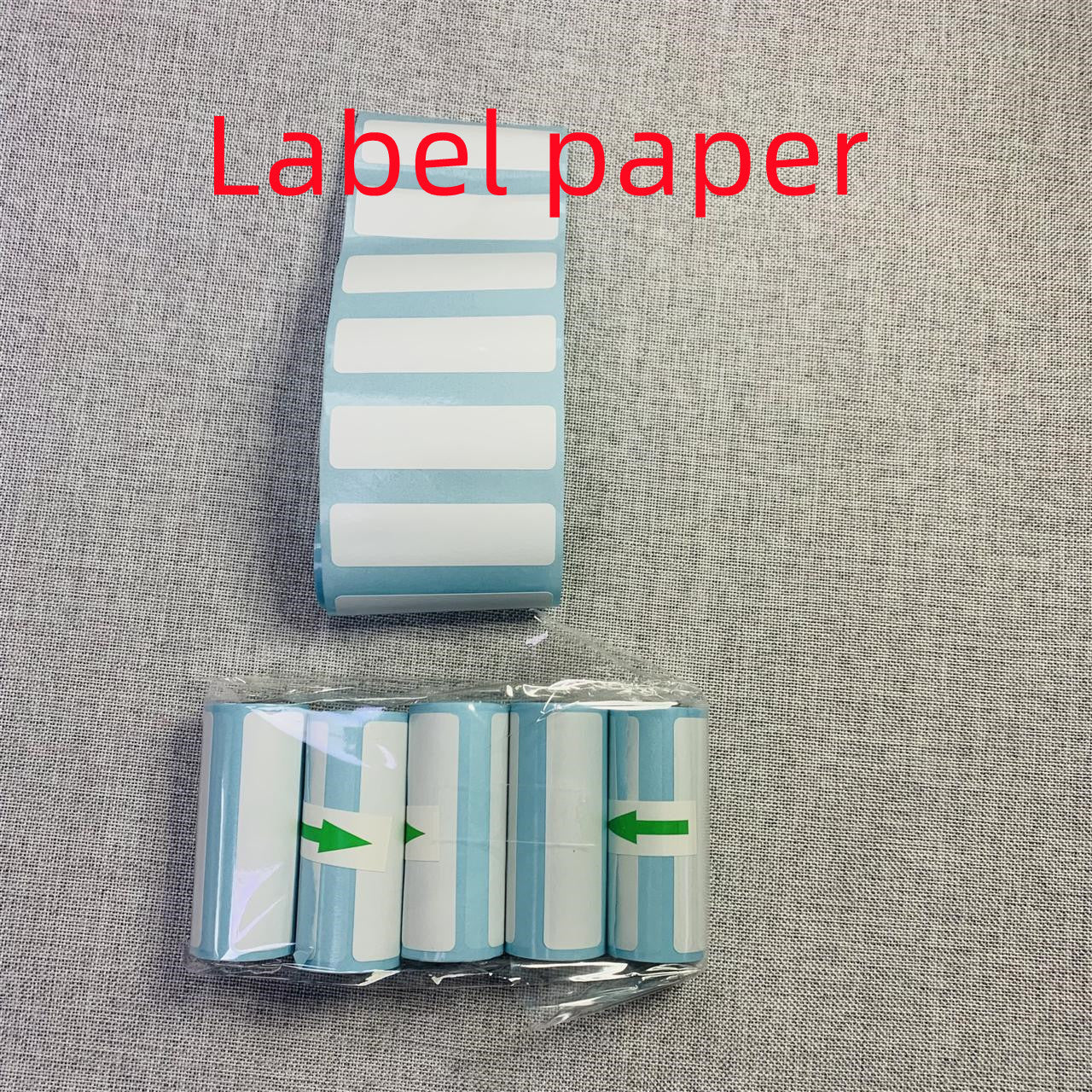 Mini Label Thermal Printer Small Bluetooth Wireless