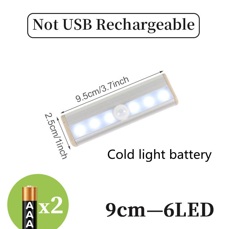 Barra de luces con sensores LED