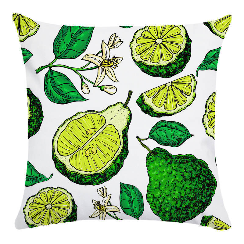 Tropical Guava Flower Super Soft Pillowcase Cushion Cover