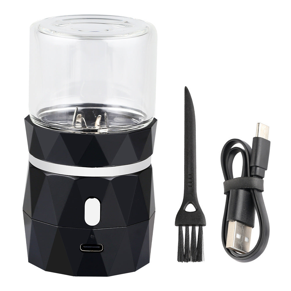 Light Electric Smoke Grinder Herbal  Stainless Steel